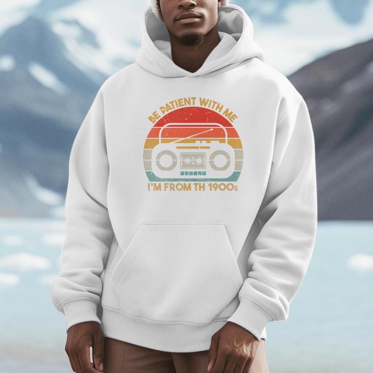 Retro Be Patient With Me I'm From The 1900s Premium Unisex Hoodie