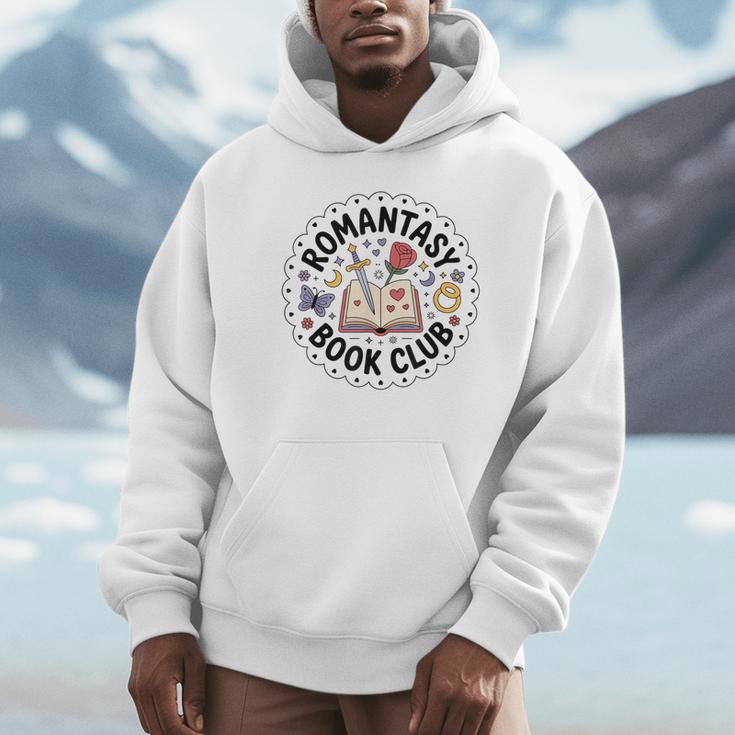 Romantasy Book Club Romance Fantasy Book Lover Tee Unisex Hoodie