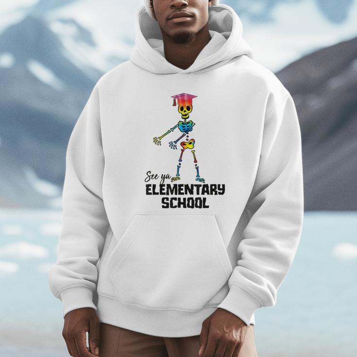 See Ya Elementary School Shirt Tie Dye Graduation Tee Unisex Hoodie