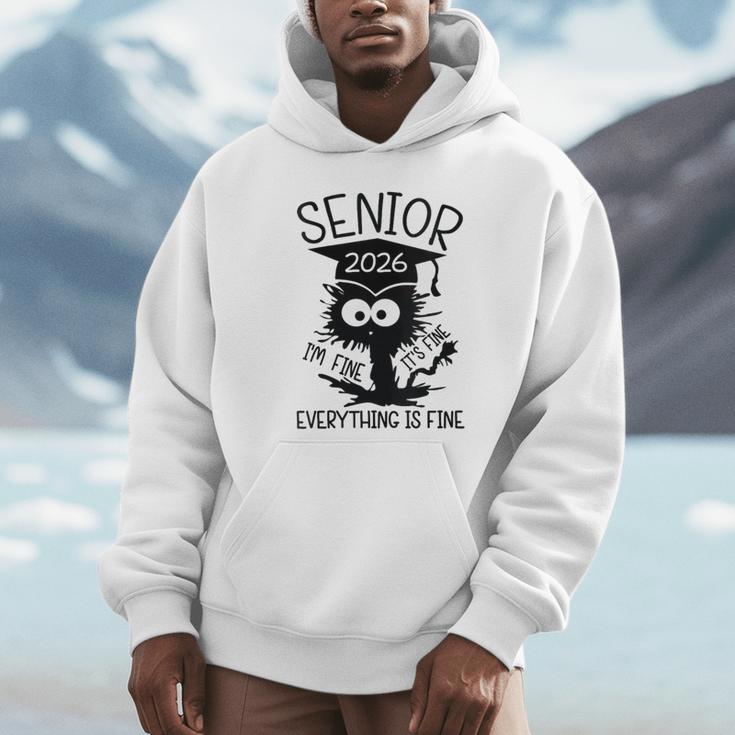 Senior 2026 High School College Graduation Year Class Of 26 Unisex Hoodie