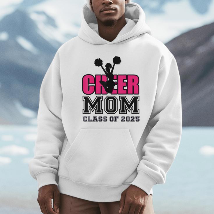 Senior Cheerleader Mom Cheer Class Of 2025 Graduation Women Unisex Hoodie