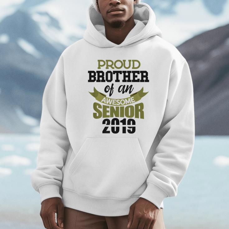 Senior Class Of 2019 Tshirt Graduation Awesome Brother Unisex Hoodie