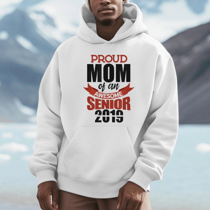 Senior Class Of 2019 Tshirt Graduation Awesome Mom Unisex Hoodie