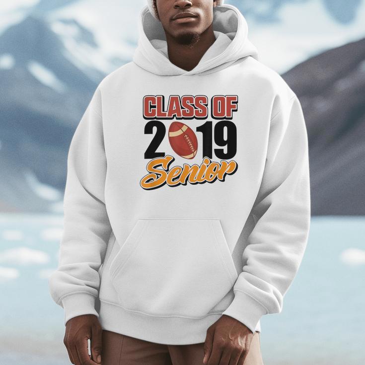 Senior Class Of 2019 Tshirt Graduation Students Football Unisex Hoodie