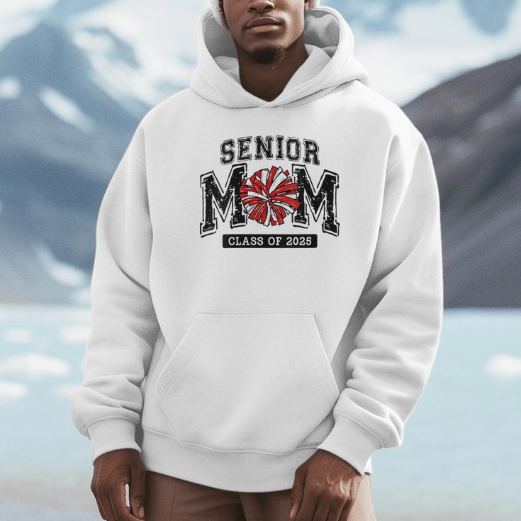 Senior Mom 2025 Cheer Mama Class Of 2025 Graduation Unisex Hoodie