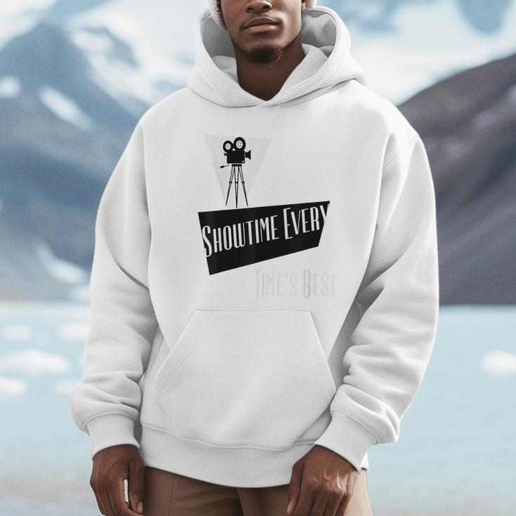 Showtime Every Moment Cinema Nostalgia Film Buff Humor Unisex Hoodie