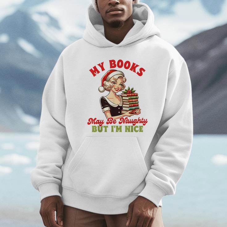 Smut Reader Christmas My Books May Be Naughty But I'm Nice Unisex Hoodie Smut Reader Christmas My Books May Be Naughty But I'm Nice Unisex Hoodie