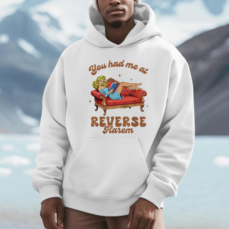 Smut Reader You Had Me At Reverse Harem Spicy Grey Book Unisex Hoodie