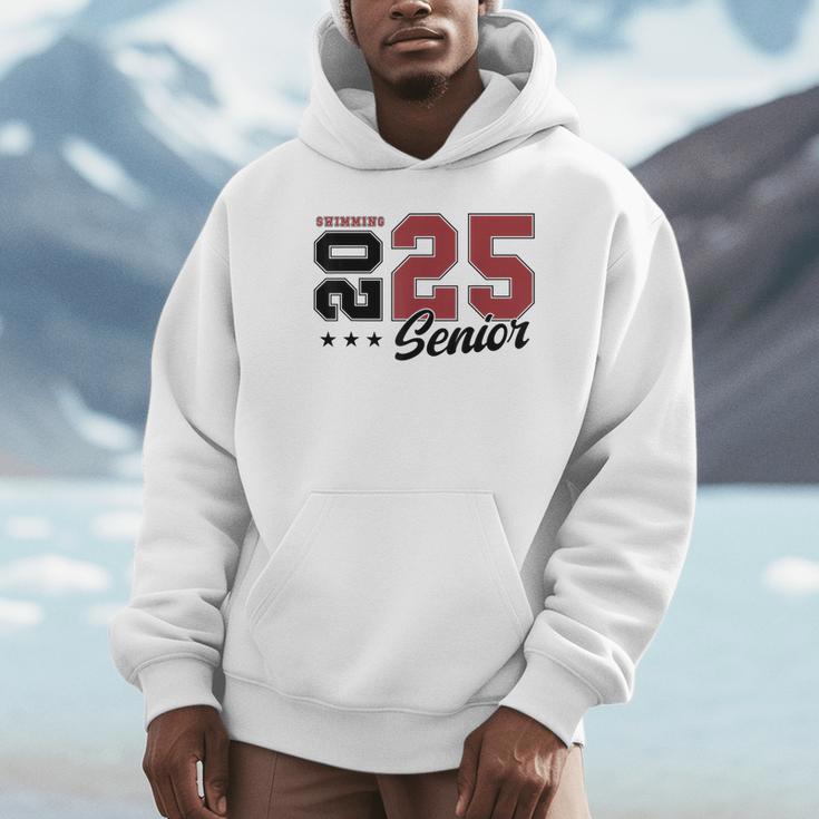 Swimming Senior Night Swimming Senior 2025 Graduation 59 Unisex Hoodie
