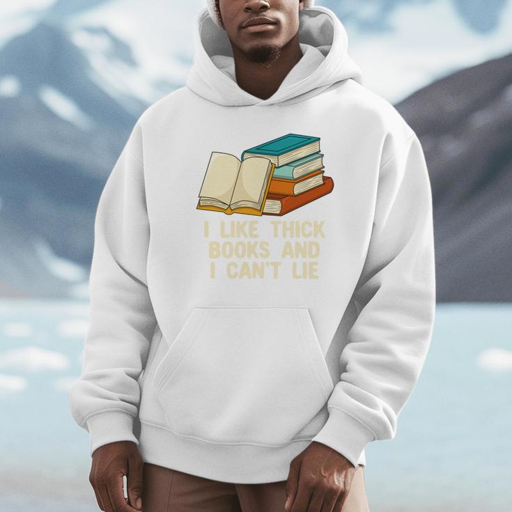 Like Thick Books Cant Lie Happiness Reading Positive Unisex Hoodie