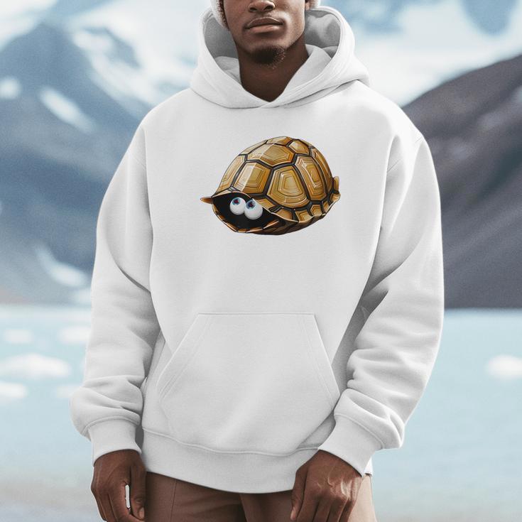Timid Turtle Cute Introvert Misanthropic Antisocial Unisex Hoodie Timid Turtle Cute Introvert Misanthropic Antisocial Unisex Hoodie