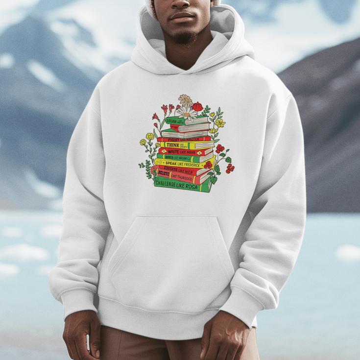 History Month Black History Shirts Book Lover Teacher Unisex Hoodie
