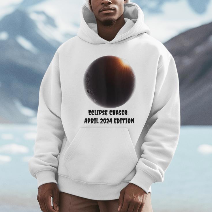Total Solar Eclipse April 2024 Sky Watcher Memory Unisex Hoodie