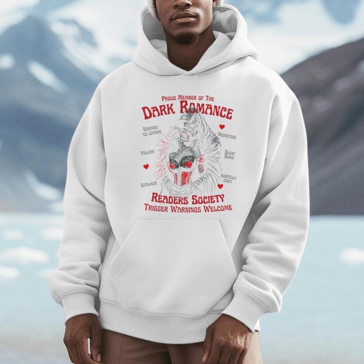 Trigger Warning Book Lover Dark Romance Smut Reader Unisex Hoodie