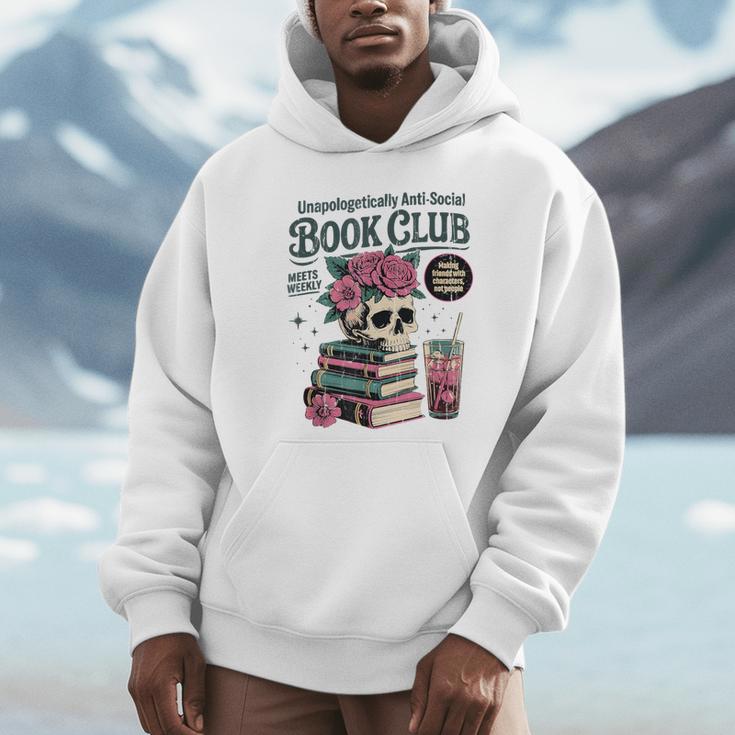 Unapologetically Anti Social Book Club Unisex Hoodie Unapologetically Anti Social Book Club Unisex Hoodie