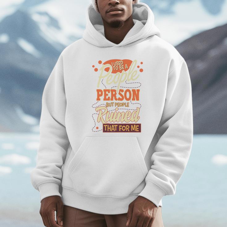 I Used To Be a People Person Antisocial Introvert Premium Unisex Hoodie I Used To Be a People Person Antisocial Introvert Premium Unisex Hoodie