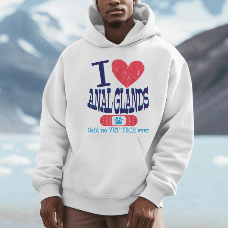 Vet Tech I Love Veterinary Technician Graduation Unisex Hoodie