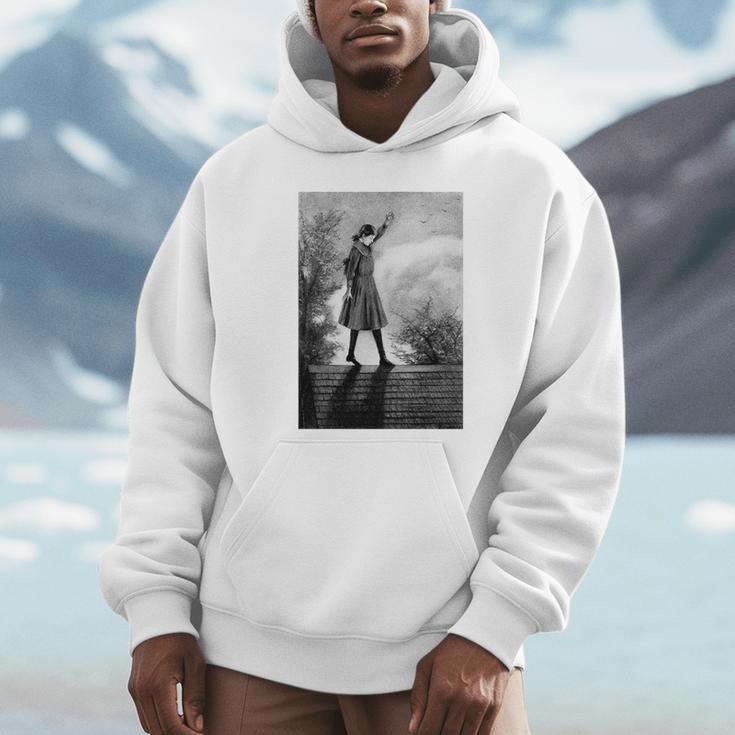 Vintage Anne Of Green Gables -Roof Scene From Book Premium Tri-Blend T-Shirt Unisex Hoodie