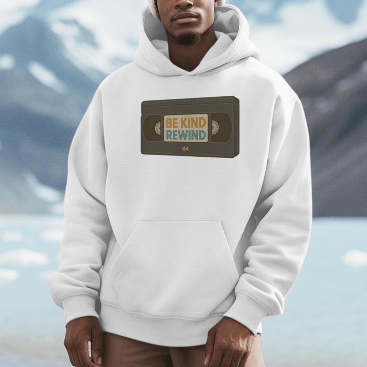 Vintage VHS Tape Humor Retro Nostalgia Graphic Unisex Hoodie