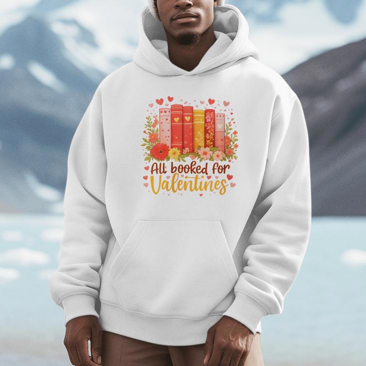 Women's All Booked For Valentine Teacher Valentines Reading Book Unisex Hoodie Women's All Booked For Valentine Teacher Valentines Reading Book Unisex Hoodie