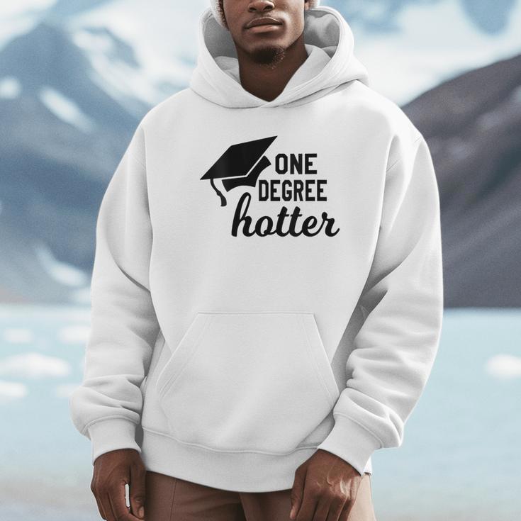 Women's One Degree Hotter College Masters PhD Graduation Party Unisex Hoodie