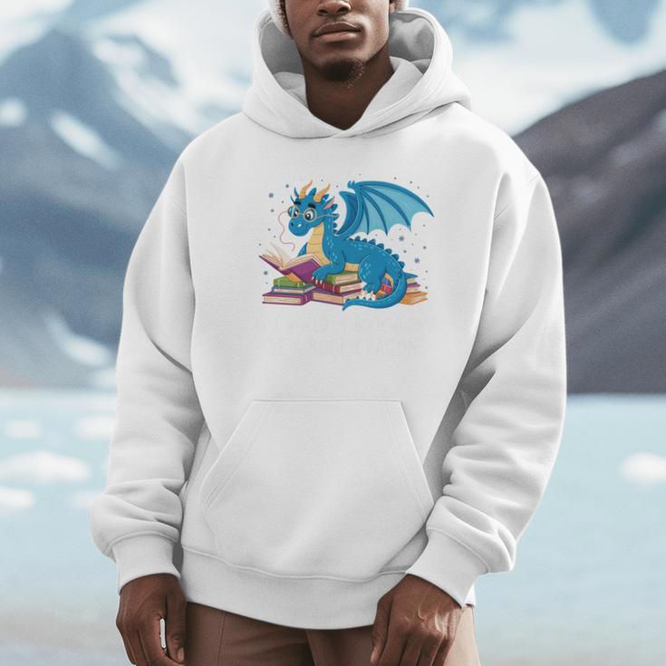 In A World Full Of Bookworms Be A Book Dragon Unisex Hoodie In A World Full Of Bookworms Be A Book Dragon Unisex Hoodie