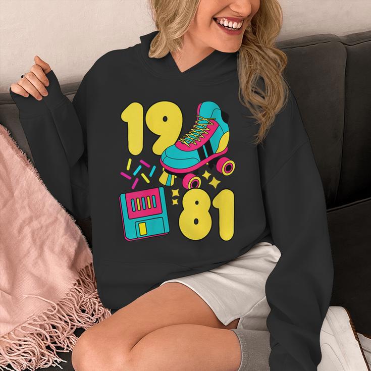 1981 Retro Raised In The 80s Old School Nostalgia Vibes Unisex Hoodie 1981 Retro Raised In The 80s Old School Nostalgia Vibes Unisex Hoodie