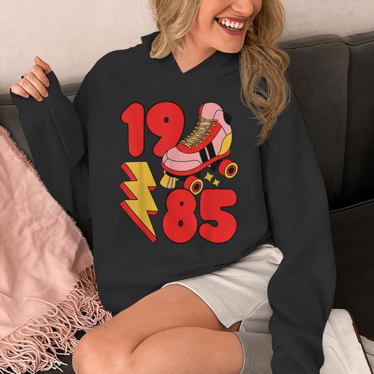 1985 Retro Roller Skate Vintage 80s Nostalgia Collector Unisex Hoodie 1985 Retro Roller Skate Vintage 80s Nostalgia Collector Unisex Hoodie