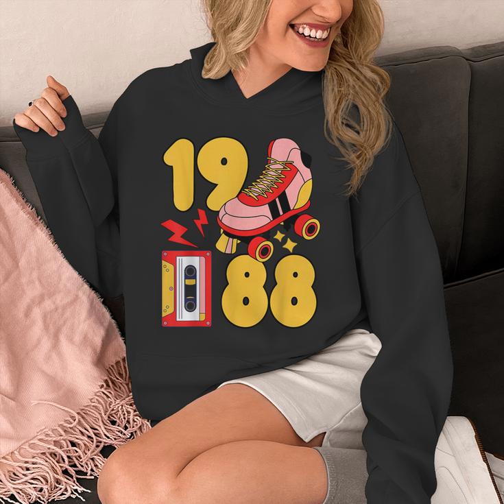 1988 Retro Raised On 80s Music Old School Nostalgia Punk Unisex Hoodie