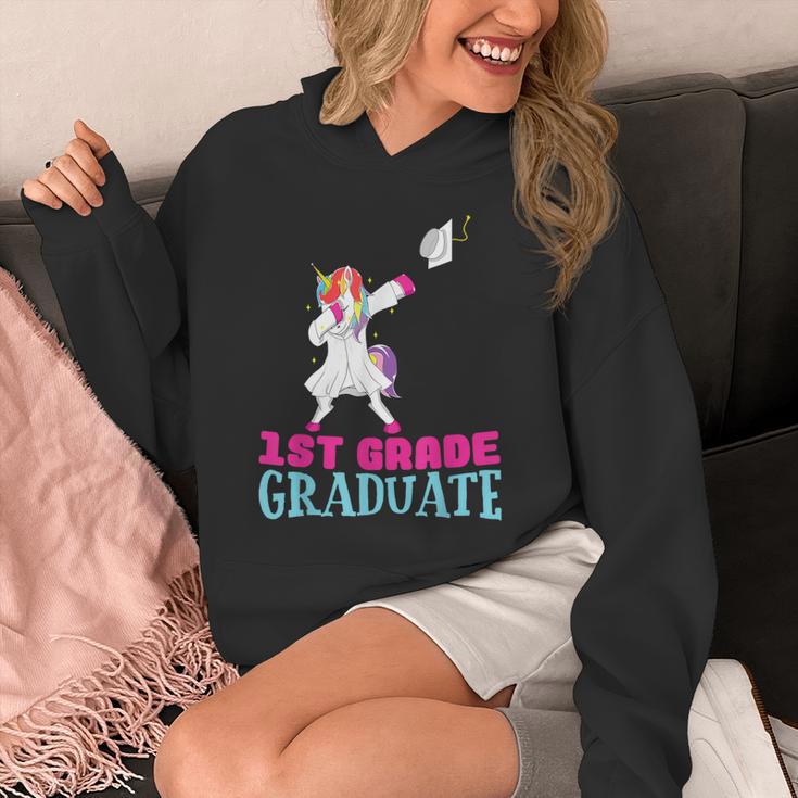 1st Grade Graduation Dabbing Unicorn Lover T-Shirt Kids Unisex Hoodie