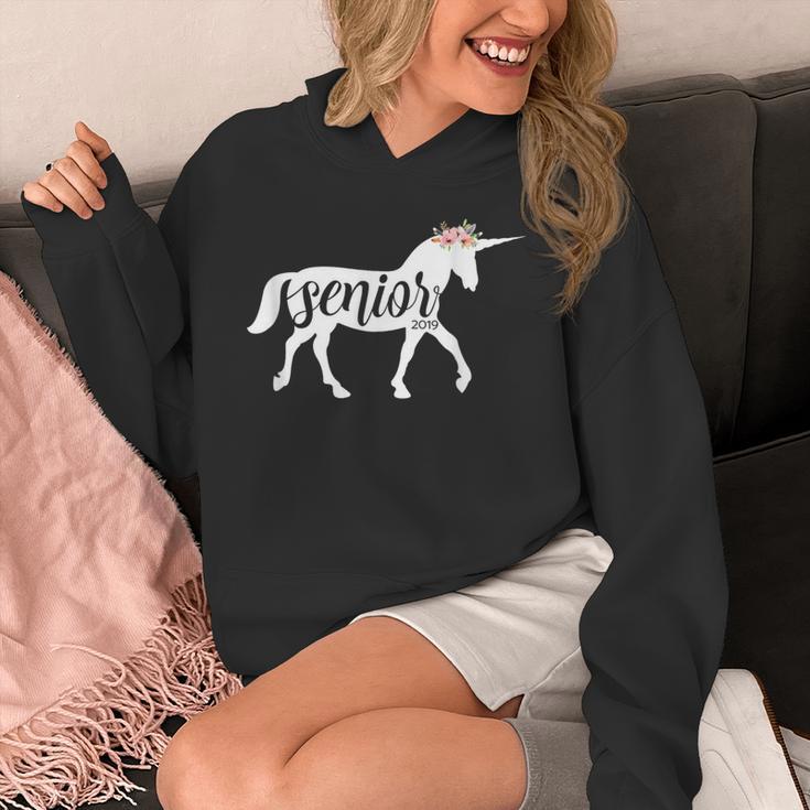 2019 Senior Unicorn Shirt Graduation High School College Unisex Hoodie