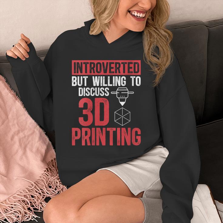 3D Printer Introvert 3D Printing Unisex Hoodie