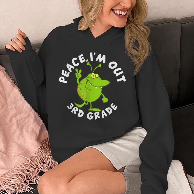 3rd Grade Graduation Promotion Peace I'm Out Last Day Unisex Hoodie