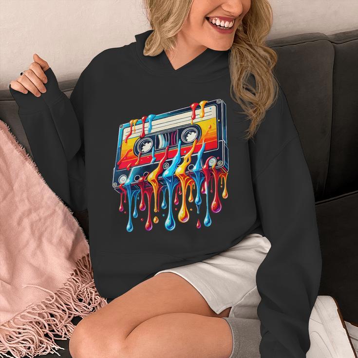 80s 90s Retro Party Costume Nostalgia Cassette Unisex Hoodie