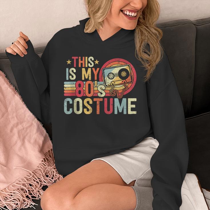 This Is My 80s Costume Vintage Style Nostalgia 1980s Retro Unisex Hoodie