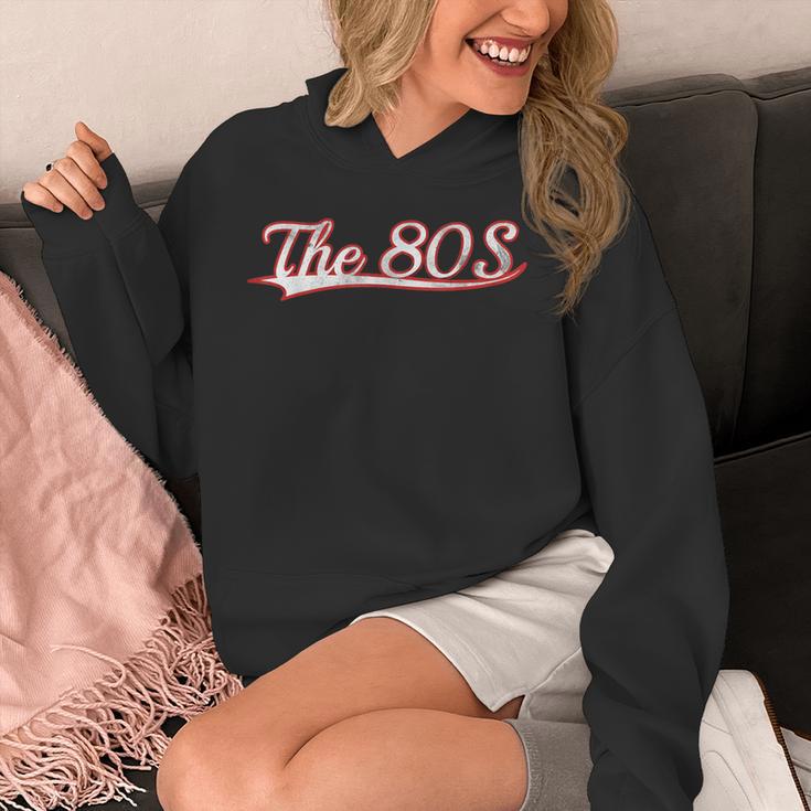 The 80S Eighties Decade Nostalgia Music Vintage Varsity Unisex Hoodie