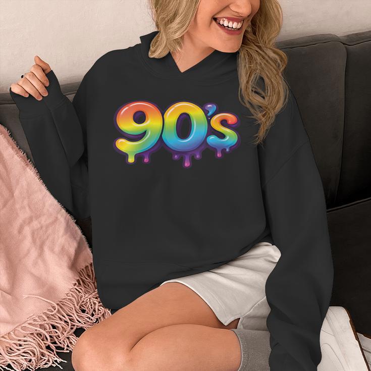 90s Retro Pop Art Rainbow Lips Nostalgia Costume 90s Unisex Hoodie 90s Retro Pop Art Rainbow Lips Nostalgia Costume 90s Unisex Hoodie