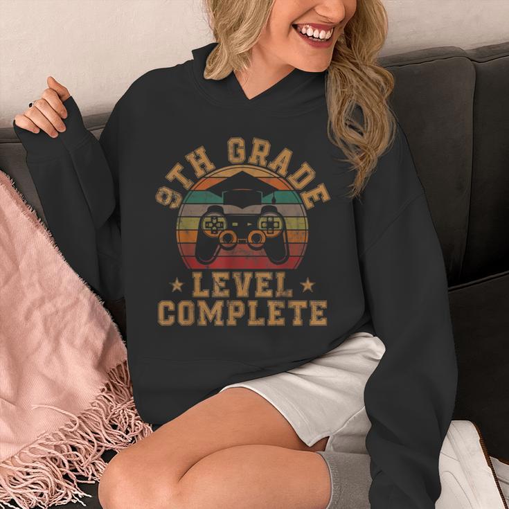 9th Grade Level Complete Ninth Grade Graduation Video Gamer Unisex Hoodie