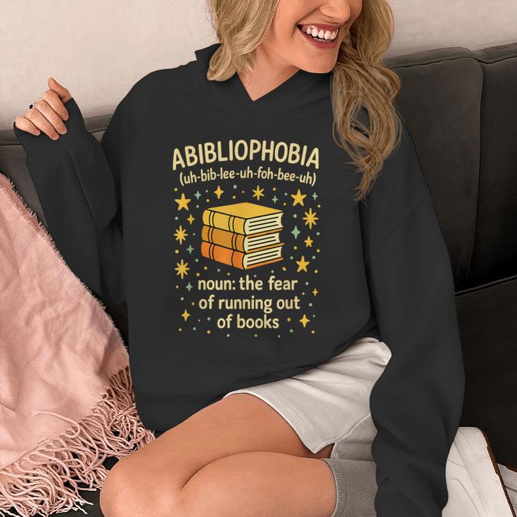 Abibliophobia Book Lover Reading Humor Graphic Unisex Hoodie Abibliophobia Book Lover Reading Humor Graphic Unisex Hoodie