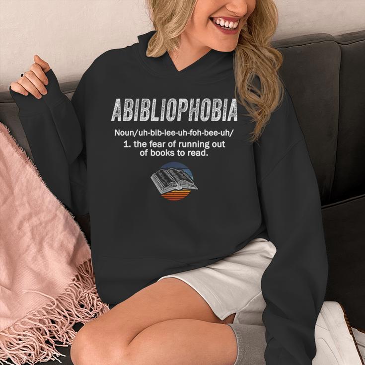 Abibliophobia Pupil Reading Bookworm Tees Reader Unisex Hoodie