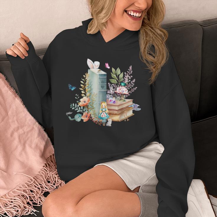Alice In Wonderland Characters Lewis Carroll Book Lover Unisex Hoodie