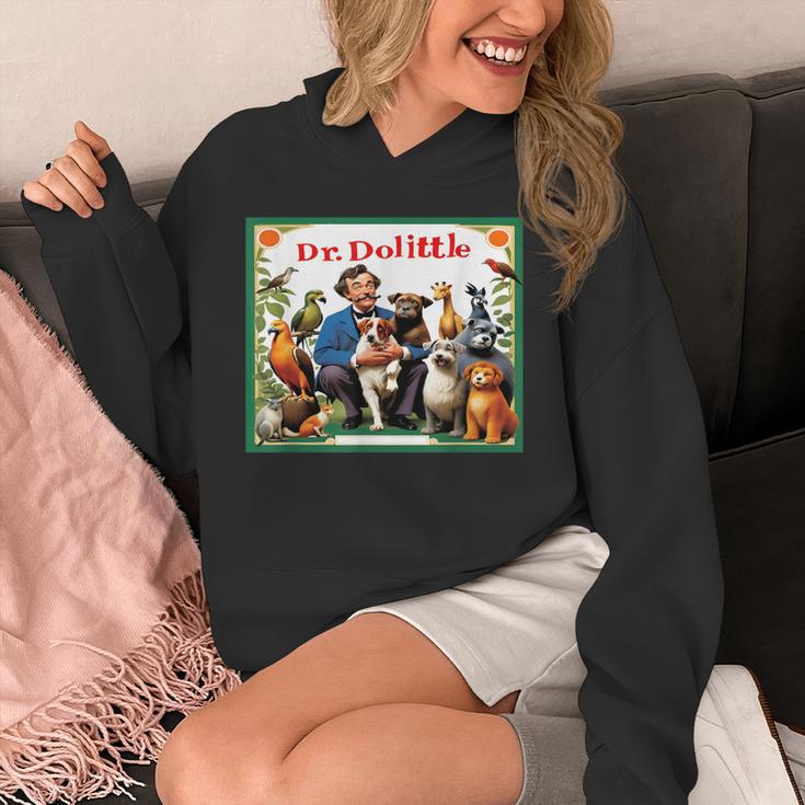 Animal Doctor & Communicator Dr Dolittle Children's Book Cover Unisex Hoodie Animal Doctor & Communicator Dr Dolittle Children's Book Cover Unisex Hoodie