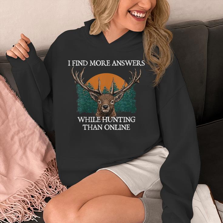 More Answers While Hunting Introvert Hunter Antisocial Unisex Hoodie More Answers While Hunting Introvert Hunter Antisocial Unisex Hoodie