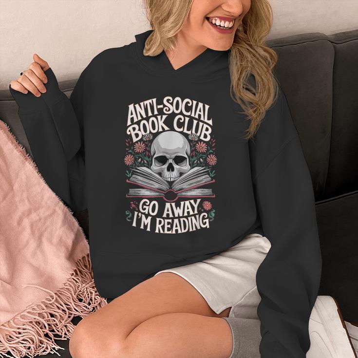 Anti-Social Book Club Go Away Im Reading Unisex Hoodie Anti-Social Book Club Go Away Im Reading Unisex Hoodie