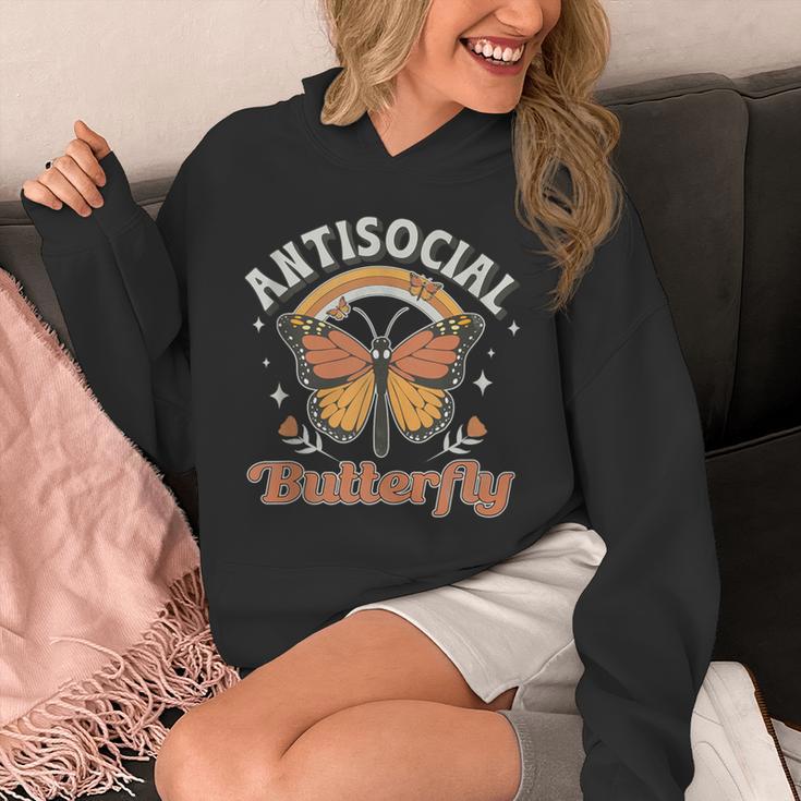 Antisocial Butterfly Tee For Introvert Men Women Girls Unisex Hoodie Antisocial Butterfly Tee For Introvert Men Women Girls Unisex Hoodie