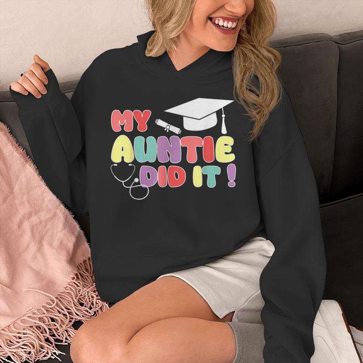 My Auntie Did It Aunt Graduation Nurse Doctor Aunt Graduated Unisex Hoodie