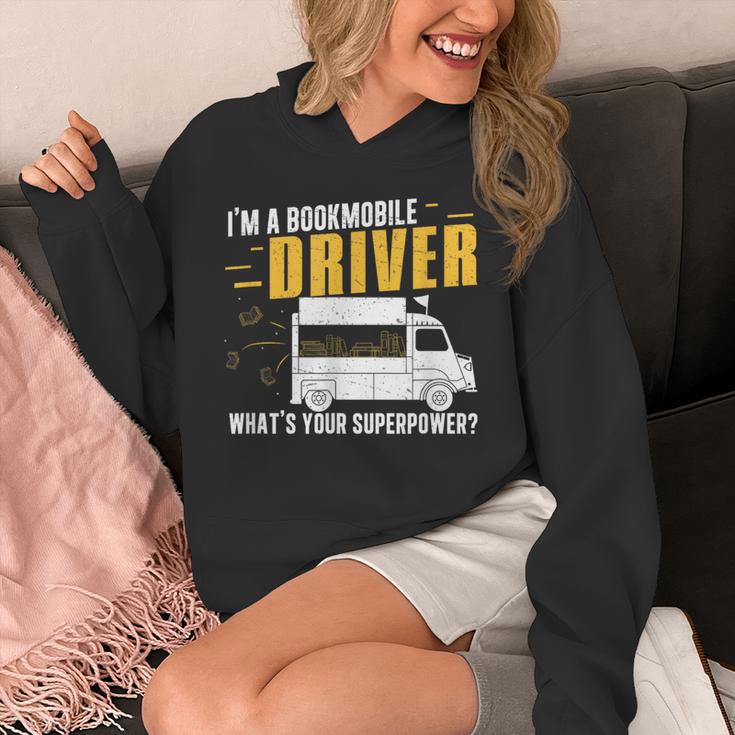 Awesome Bookmobile Driver What's Your Superpower Book Wagon Unisex Hoodie Awesome Bookmobile Driver What's Your Superpower Book Wagon Unisex Hoodie