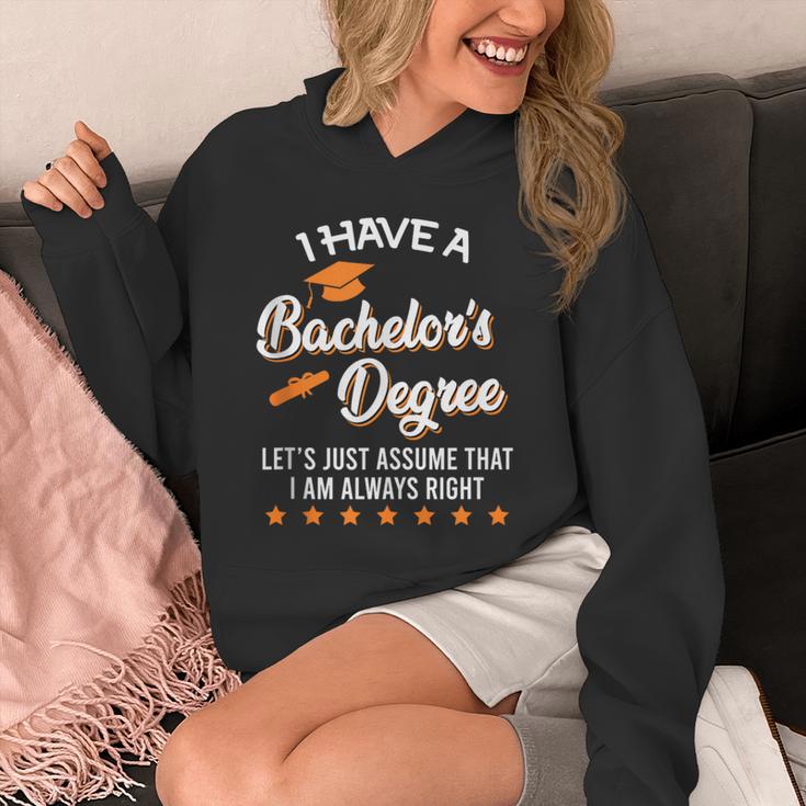 Bachelor Graduation 2026 Always Right Bachelor Degree Unisex Hoodie