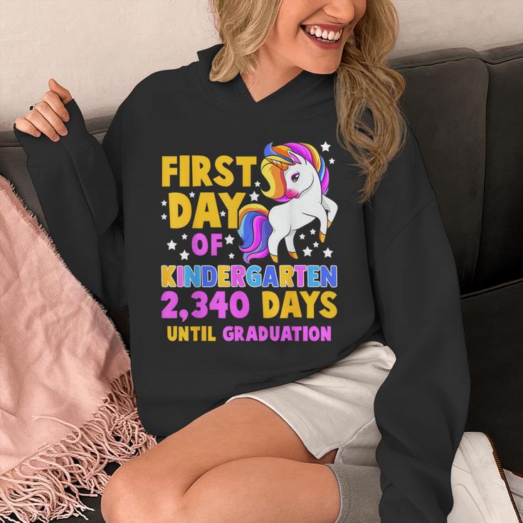 Back To School First Day Of Kindergarten Graduation Unicorn Unisex Hoodie