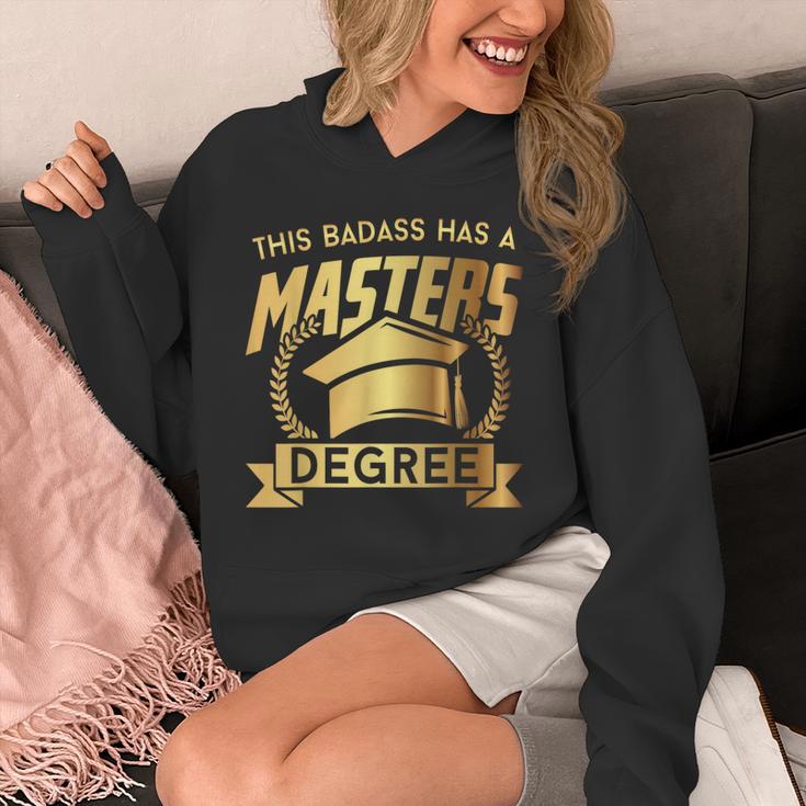 This Badass Has a Masters Degree College Graduation Unisex Hoodie